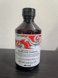 Davines- NaturalTech Energizing Shampoo-8.45 Oz-New-Good For Hair Loss-Free Ship - Picture 1 of 3