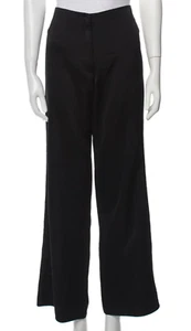 Auth DOLCE&GABBANA Black WIDE PANTS - Picture 1 of 3