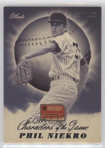 2013 Panini America's Pastime Characters of the Game /125 Phil Niekro #CG8 HOF