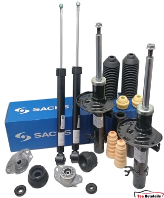 4x SACHS Stoßdämpfersatz Domlager für Seat Ibiza IV Skoda Fabia III VW Polo - Bild 1 von 4