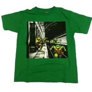 Teenage Mutant Ninja Turtles TMNT Subway Donatello Movie T-Shirt Tee Kid Boys - Bild 1 von 1