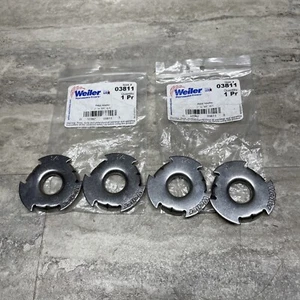 Lot Of 2 Pair (4 Total) Weiler 03811 Metal Adapter, 2" to 3/4” Arbor Hole, New - Picture 1 of 5