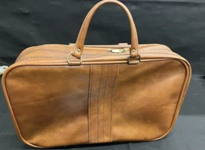 Vintage Scovill Luggage 22x13x7” Brown - Picture 1 of 3