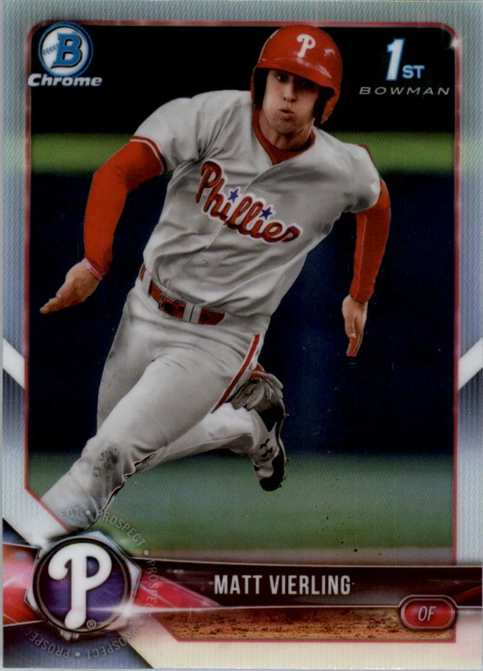 2018 Bowman Chrome Draft Refractors Baseball Card Pick - Image 1 of 1