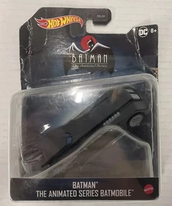 Hot Wheels Batman Animated Series Batmobile Scale DC Comics - Picture 1 of 11