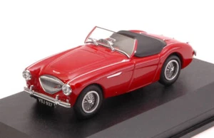 Modellino auto scala 1:43 AUSTIN HEALEY 100 BN1 RED diecast modellismo statico - Foto 1 di 1
