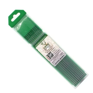WP20 TIG Welding Pure Tungsten Electrode Green 1/16'' x 6'' 1.6*150mm 10pcs - Picture 1 of 2