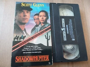 SHADOWHUNTER (vhs) Scott Glenn, Benjamin Bratt. VG Cond. Rare. Screener/Promo NR - Picture 1 of 2