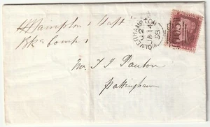 1858 WOLVERHAMPTON SIDEWAYS DUPLEX Vb WOLVERHAMPTON & STAFFORDSHIRE BANKING Co - Picture 1 of 3