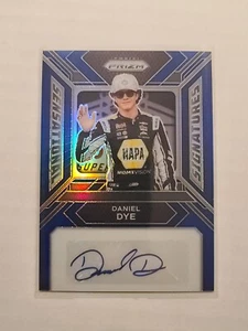 2024 Prizm NASCAR Sensational Signatures Daniel Dye #SS-DDE Blue Prizm 25/49 - Bild 1 von 2