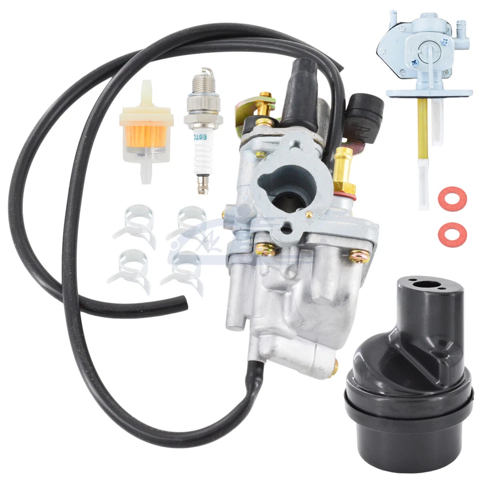 Juego de filtro de aire de carburador apto para 2003 2004 2005 2006 Kawasaki KDX 50 KDX50 ATV Quad Foto 1 de 4