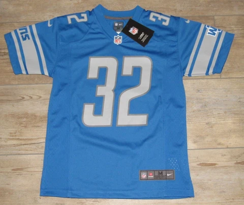 Nike Detroit Lions D'Andre Swift #32 On-Field Home Jersey $90 size Youth Medium Cover