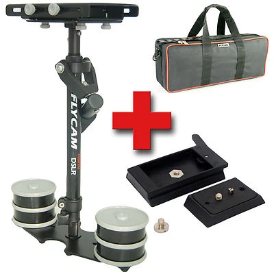 FLYCAM DSLR-NANO STEADYCAM STEADY + SCHNELLWECHSELPLATTE + TASCHE SCHWEBESTATIV - Bild 1 von 4