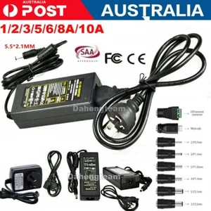 AC 240V Converter Adapter Output DC 12V 24V 1A 2A 3A 5A 10 Power Supply Charging - Picture 1 of 45