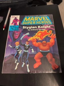 Marvel Super Heroes MSL4 Stygian Knight (In original shrink!) TSR 1991 RPG - Picture 1 of 2