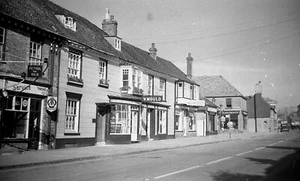 Petersfield Hampshire Shops Village Scene 35mm Negative CP7 - Picture 1 of 1