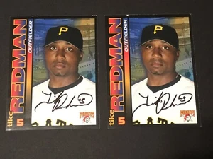 *RARE* TIKE REDMAN ~ 2003 Pirates Outback Steak Signed Autograph *UNCATALOGUED* - Picture 1 of 3
