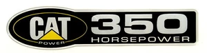 CATERPILLAR CAT DIESEL 350 HP EMBLEM SATIN - Foto 1 di 2