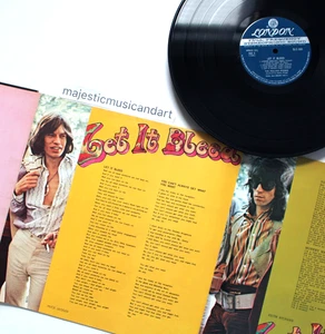 RARE 1970 POSTER COVER THE ROLLING STONES LET IT BLEED VINYL LP - Picture 1 of 10