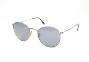Ray-Ban RB3447 Silver Round (FRAMES ONLY) Metal 50mm Sunglasses - Picture 1 of 13