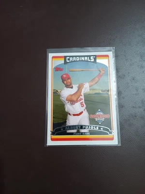 2006 Topps National Baseball Card Day - Albert Pujols #6 - Image 1 of 2