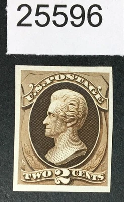 MOMEN: US # 157P3 PLATE PROOF ON INDIA VF CAT. $35 LOT #25596 - Image 1 of 2