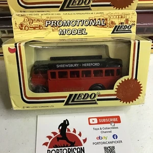 LLEDO DAYS GONE RED 1930 AEC MIDLAND PROMO PULLMAN BUS 1/50 MIB ENGLAND - Foto 1 di 3