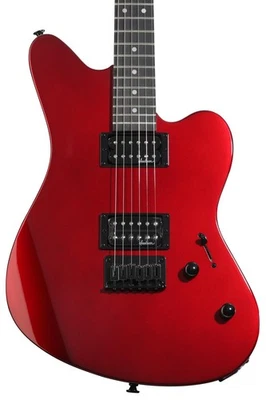 Jackson JS22 Surfcaster HT Electric Guitar - Metallic Red, Sweetwater Exclusive - Image 1 of 4