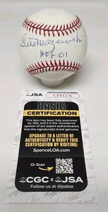 Bill Mazeroski Signed Rawlings Official Major League Baseball JSA PIRATES - Picture 1 of 4