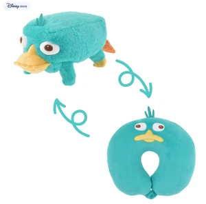 Disney Store Perry Nackenkissen 2WEGE Schlaf Perry der Schnabeltier Agent P - Bild 1 von 12