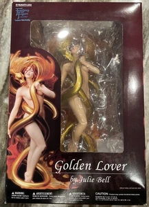 Golden Lover by Julie Bell Fantasy Figure Gallery Statue Yamato USA Japan Anime - Picture 1 of 13