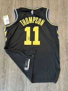 Klay Thompson Golden State Warriors Autograph Signed Finals Jersey! Psa Coa - Picture 1 of 3