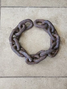 Cadena vintage oxidada de 21 pulgadas de alta resistencia - Imagen 1 de 5