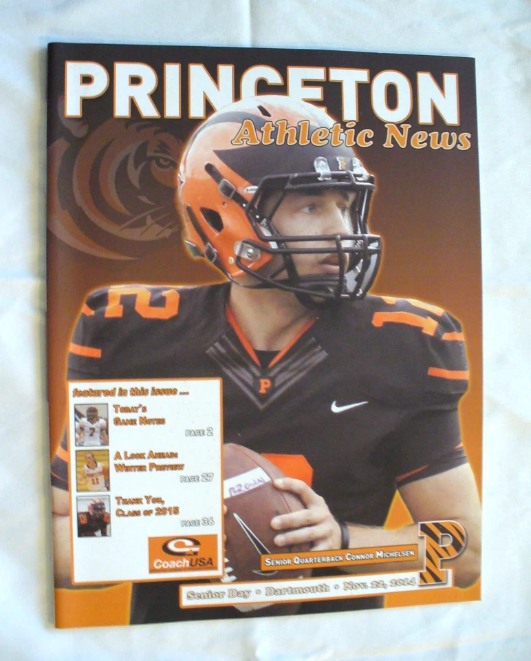 NCAA - Princeton University Tigers Football GameDay Program 11/22/14 - EXCELLENT - Image 1 of 1
