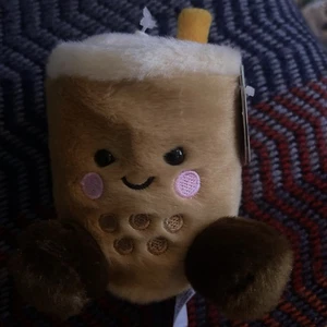 Aurora World Palm Pals Plüsch MILKY TEA BOBA 5 Zoll Stofftier Neu mit Etikett - Bild 1 von 3