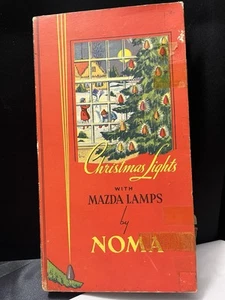 1939 Christmas Lights With Mazda Lamps By NOMA Multicolored - Vintage- Works - Picture 1 of 12