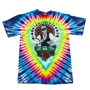 Camiseta Grateful Dead 1991 Vegas Tour Vintage M Usada Puntada Única - Imagen 1 de 11