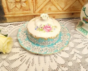 Plato y cubierta Royal Albert Enchantment Butter pieza RARA, porcelana de hueso - Imagen 1 de 8
