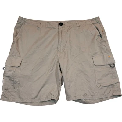 Pantalones cortos cargo Quiksilver Waterman para hombre talla 44 beige frente plano Foto 1 de 4