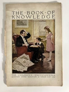 Antique 1919 The Book Of Knowledge: The Children's Encyclopedia Norman Price OFF - Picture 1 of 10