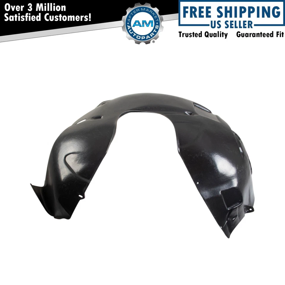 Черная передняя левая внутренняя облицовка крыла для 2006-2013 Volvo C70 VO1248110 - Изображение 1 из 3