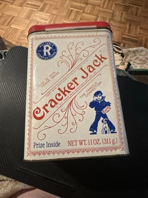 Vintage 1991  Cracker Jack Tin Reliable Confections - Image 1 of 4