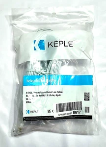 ADSL Broadband Cable - RJ11 - 20 m Keple high quality 3 - Afbeelding 1 van 2