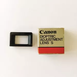 Lente de ajuste dioptrico Canon -4.0 S dioptría correcta para ocular AE-1 A1 - Imagen 1 de 10