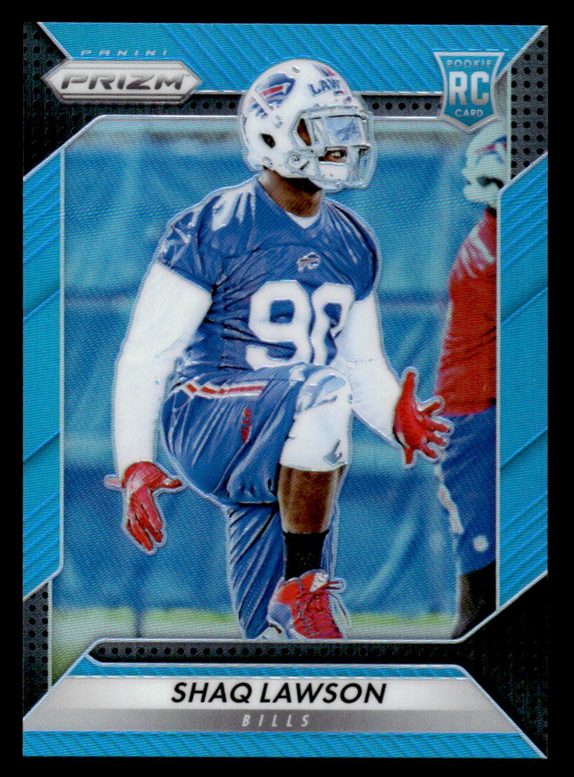 2016  Panini Prizm #273 Shaq Lawson Blue Prizm Rookie /199! Bills