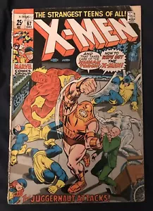 X-MEN #67 (1970) Reprints 1. & 2. Auftritt von Juggernaut, um GD- - Bild 1 von 5
