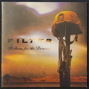 Filter Anthem for the Damned CD Cover Booklet Only - Picture 1 of 1