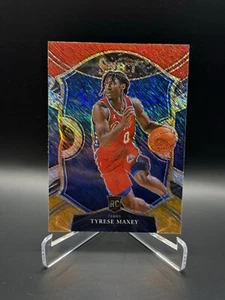 2020-21 Select - Concourse Red White Orange Shimmer Prizm #81 Tyrese Maxey (RC) - Picture 1 of 4