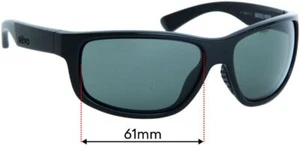 Lentes de repuesto para gafas de sol SFx para revestimiento base Revo Re1006 - 61 mm de ancho - Imagen 1 de 31