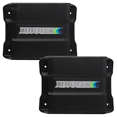 (2) Autotek MM-2025.2D | Mean Machine 2000W Max 2 Channel Full Range Amplifiers - Image 1 of 3